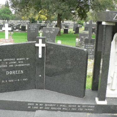 ZACKEY Doreen 1939-1983