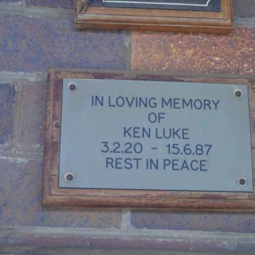 LUKE Ken 1920-1987