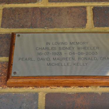 WHEELER Charles Sidney 1923-2003