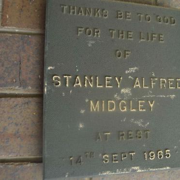MIDGLEY Stanley Alfred -1965