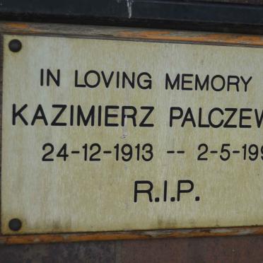 PALCZEWSKI Kazimierz 1913-1996