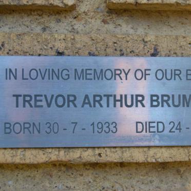 BRUMMAGE Trevor Arthur 1933-2010