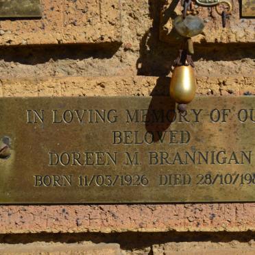BRANNIGAN Doreen M. 1926-1988