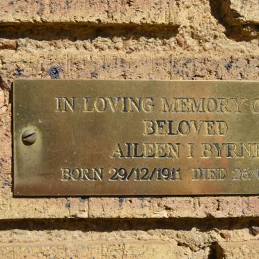 BYRNE Aileen I. 1911-1990