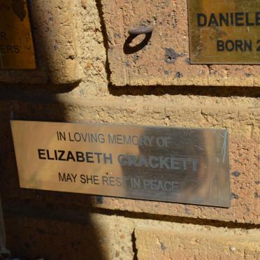 CRACKETT Elizabeth