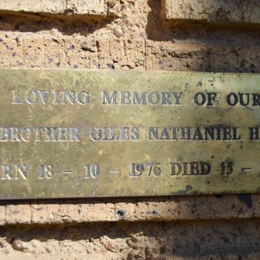 HELENA Giles Nathaniel 1976-1995