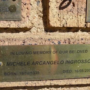 INGROSSO Michele Arcangelo 1935-2006