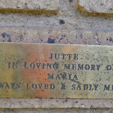 JUTTE Maria