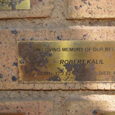 KALIL Robert 1962-2007