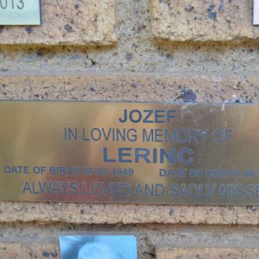 LERING Jozef 1949-2012