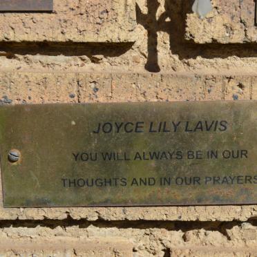 LAVIS Joyce Lily
