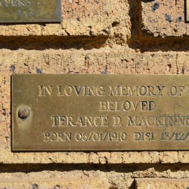 MACKINNON Terance D. 1910-1992