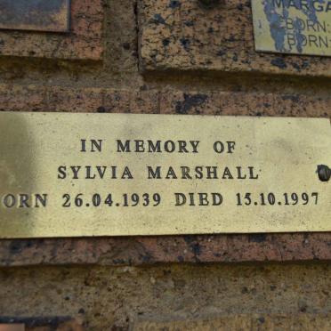 MARSHALL Sylvia 1939-1997