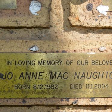 MAC NAUGHTON Jo Anne 1982-2004
