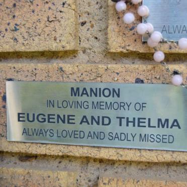 MANION Eugene &amp; Thelma