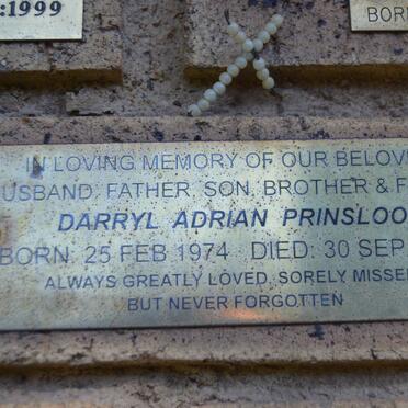 PRINSLOO Darryl Adrian 1974-2005