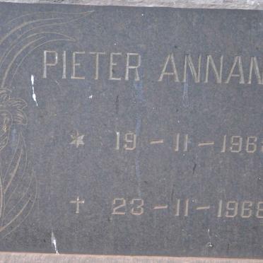 ANNANDALE Pieter 1968-1968