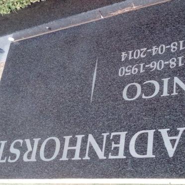 BADENHORST Nico 1950-2014