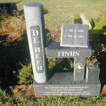 BEER Tinus, de 1966-1997