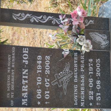 BOOYSEN Martin-Joe 1949-2002 :: BOOYSEN Michelle-Pearl 1974-2003