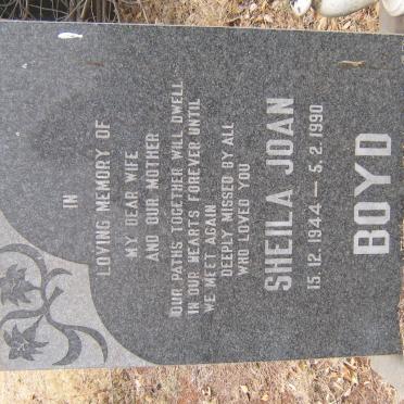 BOYD Sheila Joan 1944-1990
