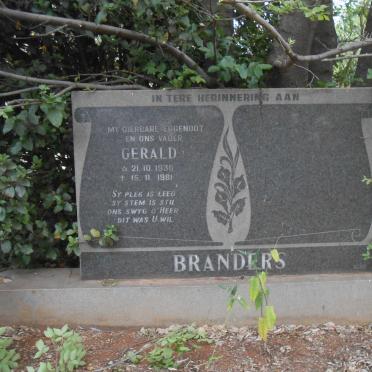 BRANDERS Gerald 1936-1981
