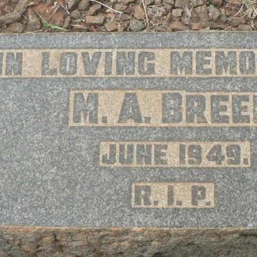 BREEN M.A. -1949