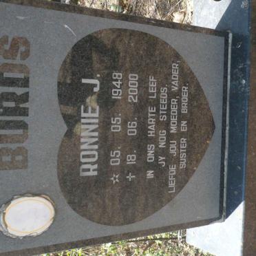BURDS Ronnie J. 1948-2000