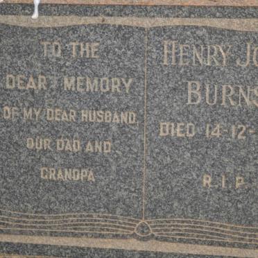 BURNS Henry John -1956