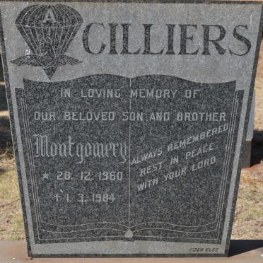 CILLIERS Montgomery 1960-1984