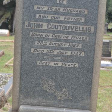 COUTOUVELLIS John 1882-1942