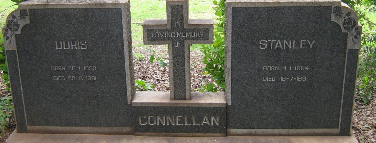 CONNELLAN Stanley 1894-1961 &amp; Doris 1899-1961