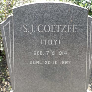 COETZEE S.J. 1914-1967