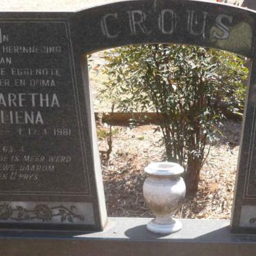 CROUS Johannes Hendrickus 1916-19?? &amp; Margaretha Carliena 1918-1981