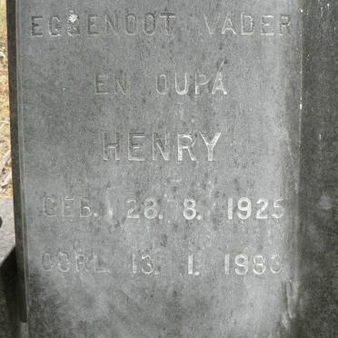 DOUBELL Henry 1925-1983