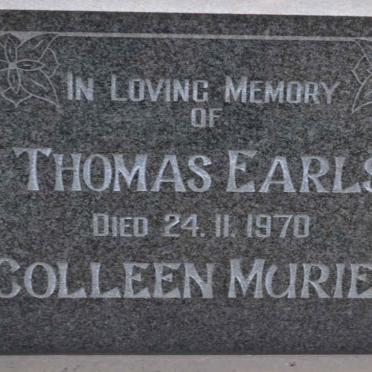 EARLS Thomas -1970 :: EARLS Coleen Muriel