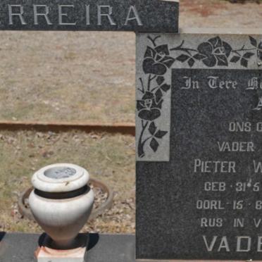 FERREIRA Pieter Willem 1903-1976