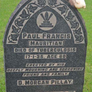 FRANCIS Paul -1935