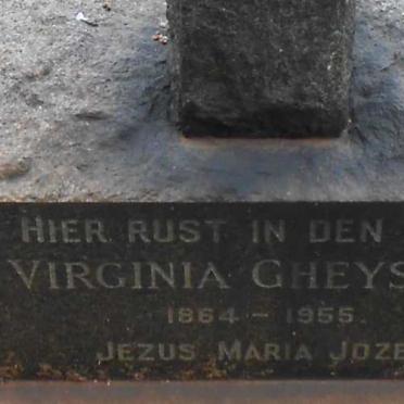GHEYSENS Virginia 1864-1955