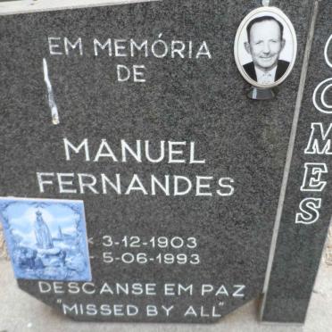 GOMES Manuel Fernandes 1903-1993