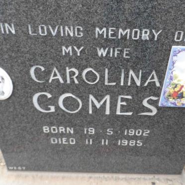 GOMES Carolina 1902-1985