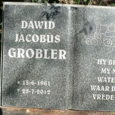 GROBLER Dawid Jacobus 1961-2012