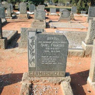 GERMISHUIZEN Sarel Francois 1907-1946
