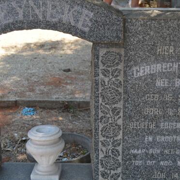 HEYNEKE Gerbrecht Louisa nee BRITS 1902-1969