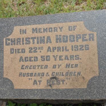 HOOPER Christina -1926