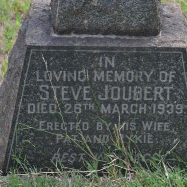 JOUBERT Steve -1939