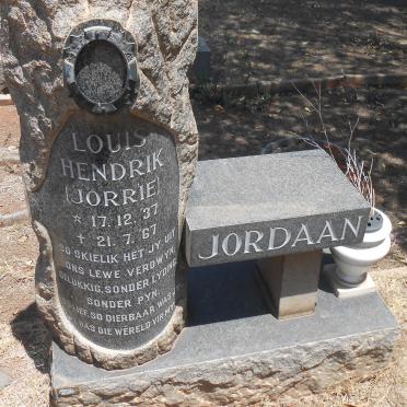 JORDAAN Louis Hendrik 1937-1967