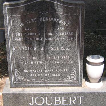 JOUBERT C.J. 1913-1976 &amp; S.Z. 1926-1986