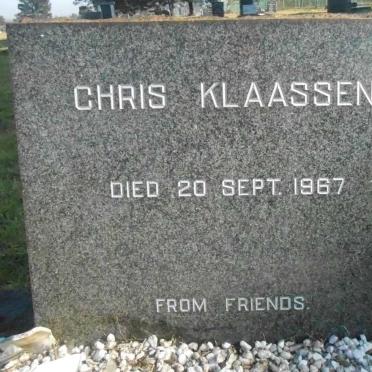 KLAASSEN Chris -1967