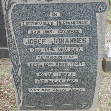 KLEYNHANS Josef Johannes 1917-1947